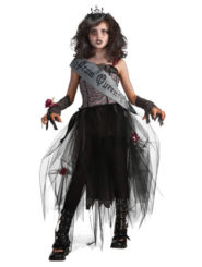 Kids Gothic Prom Queen Costume
